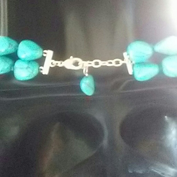 Kathy Lee Collection Turquoise Dress - Picture 6 of 8